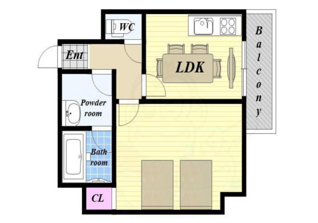 Residence Saku Ōsaka Extérieur photo